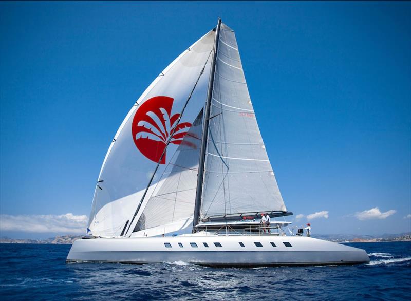 2021 Multihull Cup at Port Adriano, Mallorca day 3 photo copyright Sailing Energy taken at  and featuring the Catamaran class