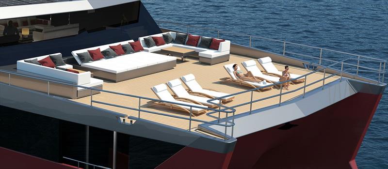 Spaceline 100 Hybrid - Sundeck photo copyright Ultimate Catamarans taken at  and featuring the Catamaran class