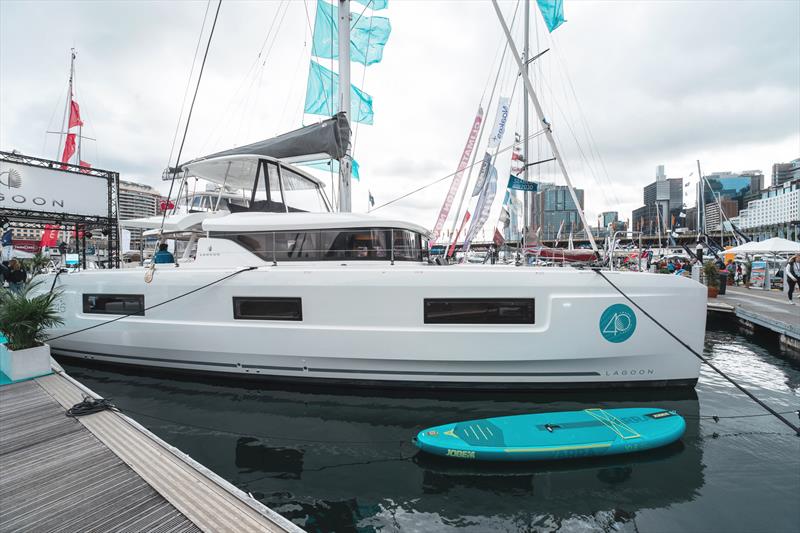 Lagoon at Sydney International Boat Show 2024 - photo © TMG Yachts