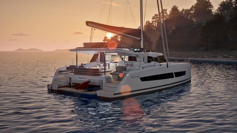 Fountaine Pajot has just unveiled its outstanding New 44 sailing catamaran - photo © The Yacht Sales Co