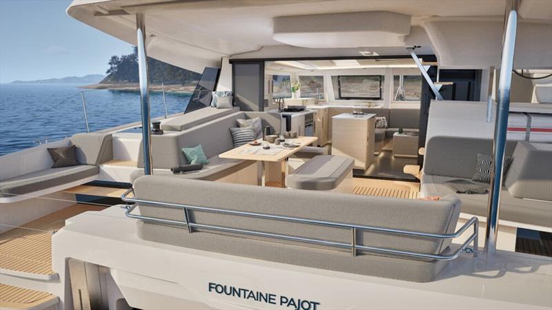 Fountaine Pajot has just unveiled its outstanding New 44 sailing catamaran - photo © The Yacht Sales Co