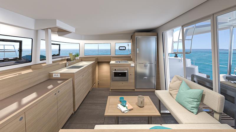 Lagoon 38 - Saloon - photo © Lagoon Catamarans