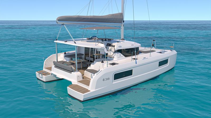 Lagoon 38 - Saloon - photo © Lagoon Catamarans