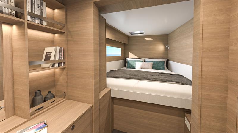 Lagoon 38 - lower deck - photo © Lagoon Catamarans