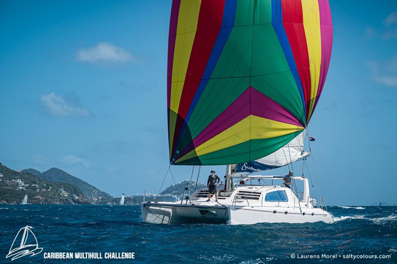 Caribbean Multihull Challenge photo copyright Laurens Morel taken at Sint Maarten Yacht Club and featuring the Catamaran class