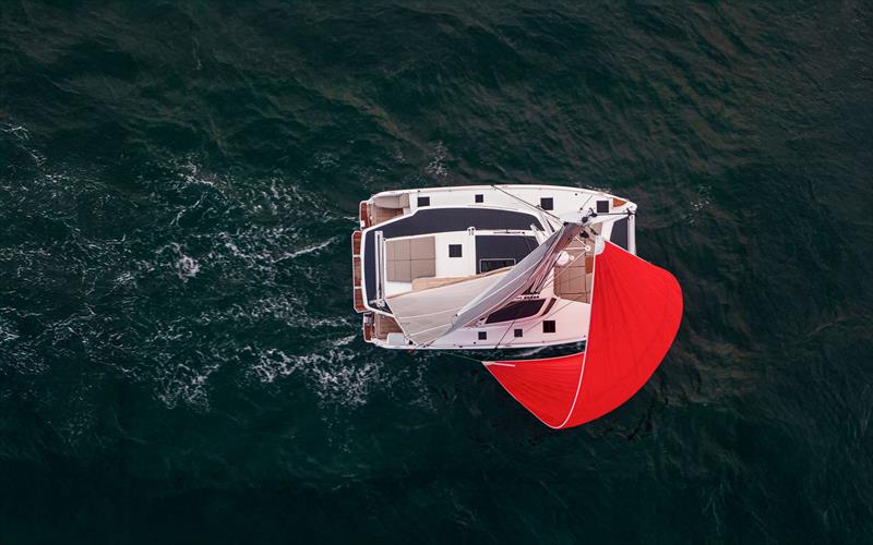 Overhead of the Fountaine Pajot FP41 - photo © Fountaine Pajot