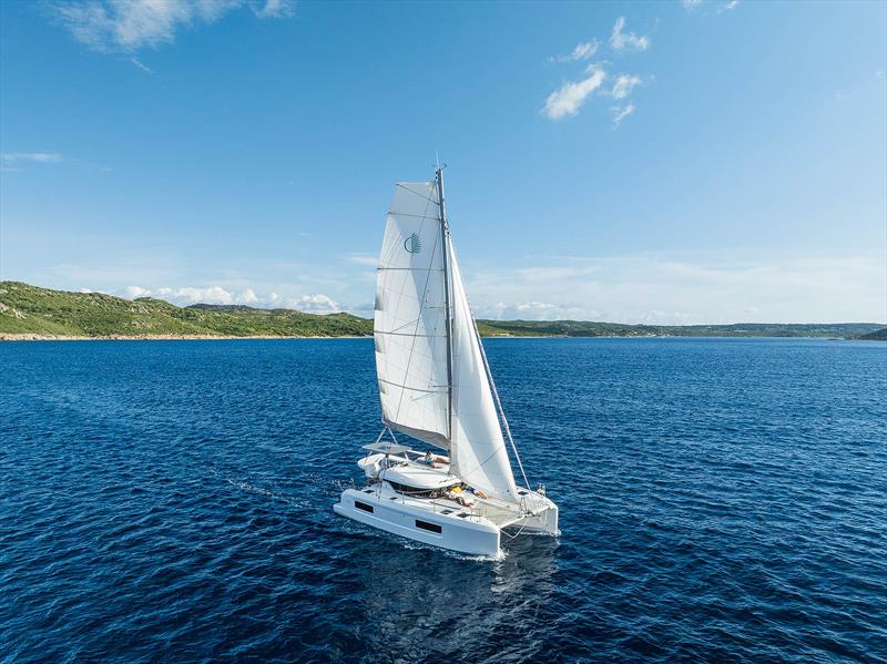 Lagoon 38 with 79m2 of sail area - photo © Lagoon Catamarans