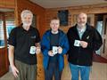 Catapult TT at Kielder Water (l-r) John Terry, Gareth Ede and George Evans  © Stuart Ede