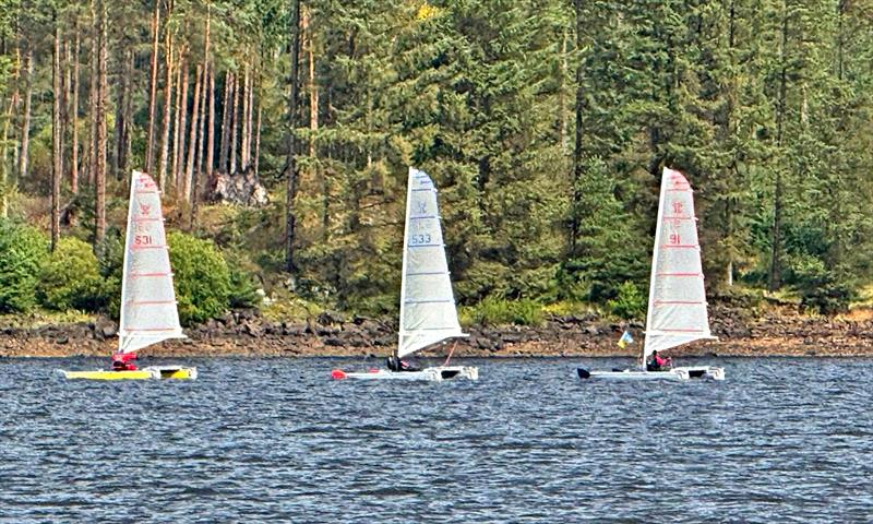 Stuart Ede (531) enjoys a brief moment in the lead during the Catapult Northerns at Kielder - photo © Richard Purdy