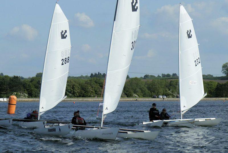 English Open Challenger Championships at Oxford photo copyright Tom Stavers taken at Oxford Sailing Club and featuring the Challenger class