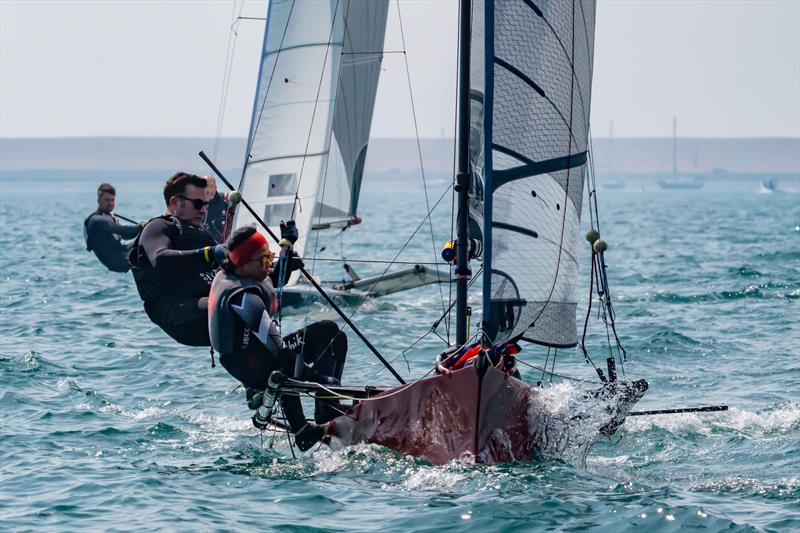 Cherubs at the Weymouth skiff open - Usagi - photo © Tim Olin / www.olinphoto.co.uk