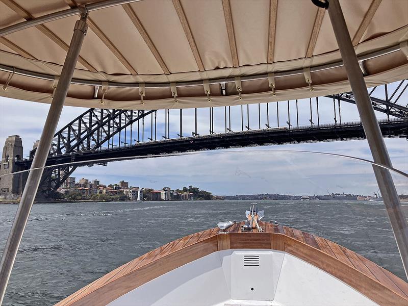 The Kooyong 28 Walkaround has definitely made it all the way North to Sydney! photo copyright The Wooden Boatshop taken at Sorrento Sailing Couta Boat Club and featuring the Classic Yachts class
