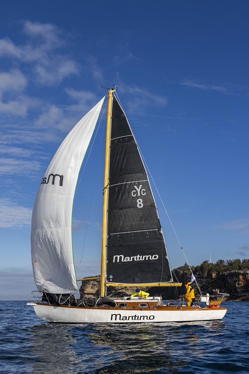 Maritimo Katwinchar - Noakes Sydney Gold Coast Yacht Race photo copyright Andrea Francolini taken at Cruising Yacht Club of Australia and featuring the Classic Yachts class