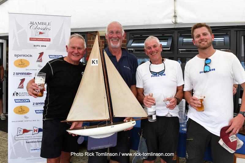 Hamble Classics - Phizz photo copyright Rick Tomlinson / www.rick-tomlinson.com taken at Hamble River Sailing Club and featuring the Classic Yachts class