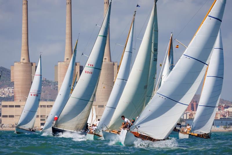 Puig Vela Clàssica Barcelona Regatta Day 4 photo copyright Nico Martinez / MartinezStudio taken at Real Club Nautico de Barcelona and featuring the Classic Yachts class