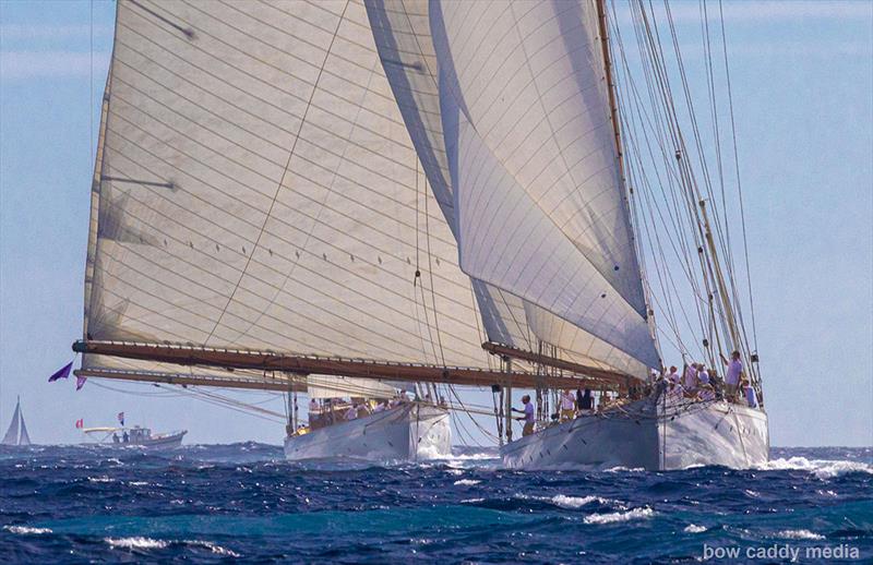 The Classics at their finest photo copyright Bow Caddy Media taken at Société Nautique de Saint-Tropez and featuring the Classic Yachts class