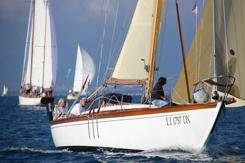 Ilda 1946 in regata photo copyright Foto Maccione taken at  and featuring the Classic Yachts class