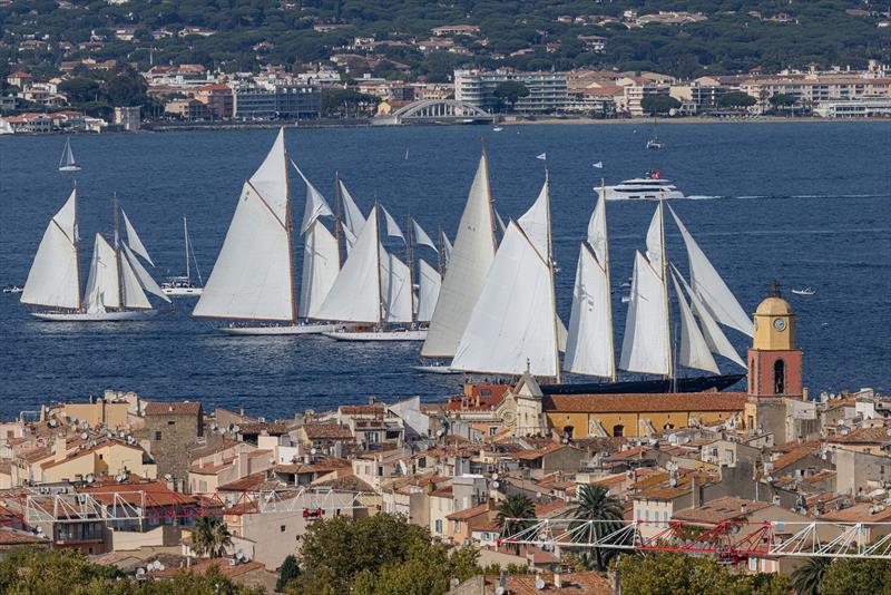 Les Voiles de Saint-Tropez photo copyright Gilles Martin-Raget taken at Société Nautique de Saint-Tropez and featuring the Classic Yachts class
