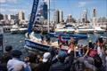 Yacht Club Punta del Este yacht departs its home port © Clipper Race
