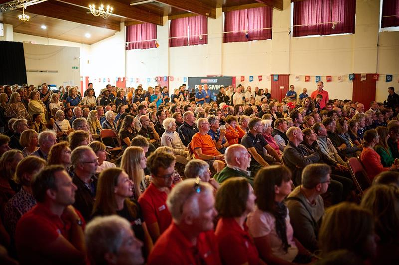 Clipper Race 13 - A fantastic atmosphere in Corran Halls, Oban, for prizegiving photo copyright Clipper Race taken at  and featuring the Clipper 70 class