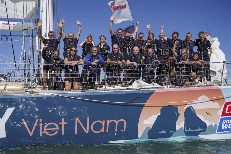 Clipper Race Champions! - Clipper 2023-24 Round the World Yacht Race photo copyright imagecomms taken at  and featuring the Clipper 70 class