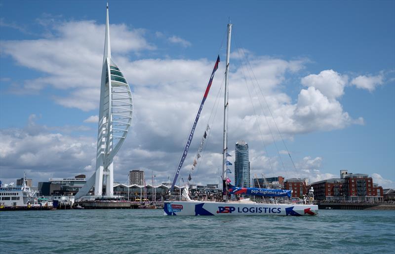 PSP Logistics arrives in Portsmouth having completed Clipper 2023-24 Race - photo © Clipper Race