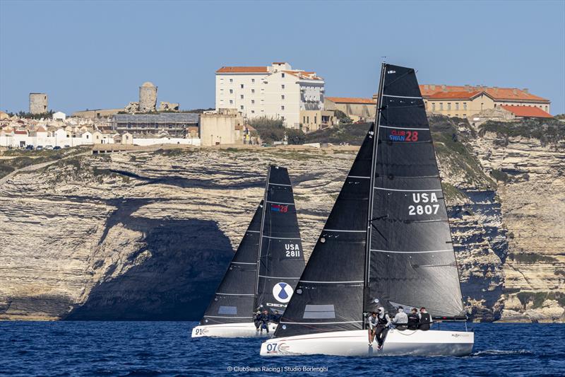 ClubSwan 28 Nations League EU | Bonifacio Challenge photo copyright Studio Borlenghi taken at Yacht Club de Bonifacio and featuring the ClubSwan 28 class