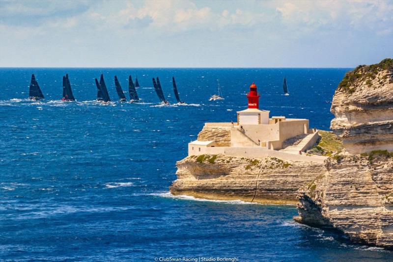 Swan Bonifacio Challenge photo copyright ClubSwan Racing / Studio Borlenghi taken at Yacht Club de Bonifacio and featuring the ClubSwan 50 class