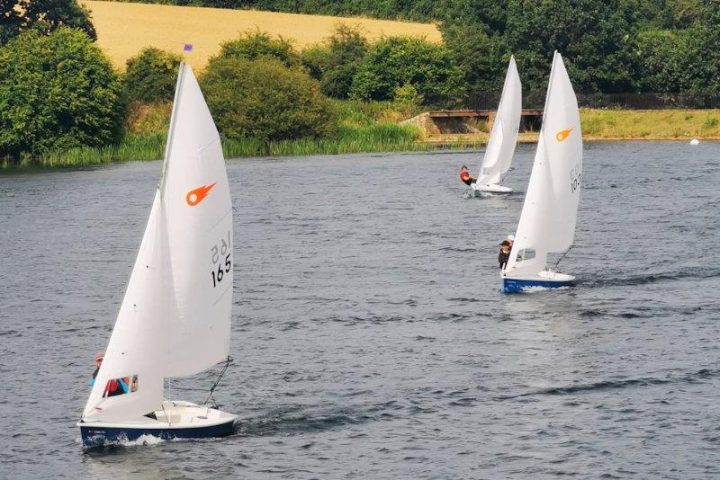 Comet Duo 'Worlds' and UK National Championship at Cransley photo copyright Ian Pidd taken at Cransley Sailing Club and featuring the Comet Duo class