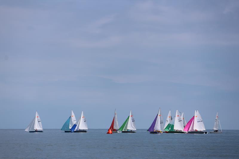 Noble Marine Comet Trio Mark 1 Nationals at Exe Day 1 photo copyright Rob Vince taken at Exe Sailing Club and featuring the Comet Trio class