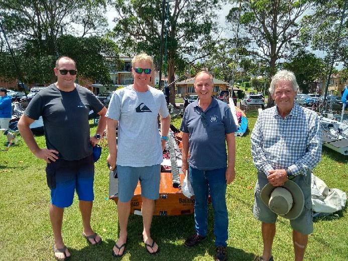 52nd Australian Contender Championship legends day: Matt Mulder, Mark Bulka, Mark Baker & Mike Allsop - photo © Tony Arends