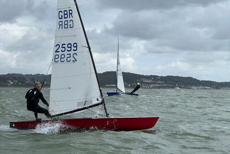 Contenders Travellers trophy round 7 at Hythe & Saltwood  photo copyright George Chandler taken at Hythe and Saltwood Sailing Club and featuring the Contender class