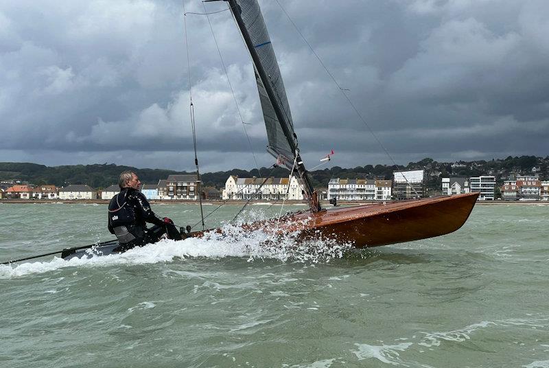 Contenders Travellers trophy round 7 at Hythe & Saltwood  photo copyright George Chandler taken at Hythe and Saltwood Sailing Club and featuring the Contender class