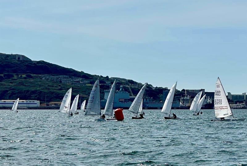 Castle Cove Contender Open photo copyright Richard Weatherburn  taken at Castle Cove Sailing Club and featuring the Contender class