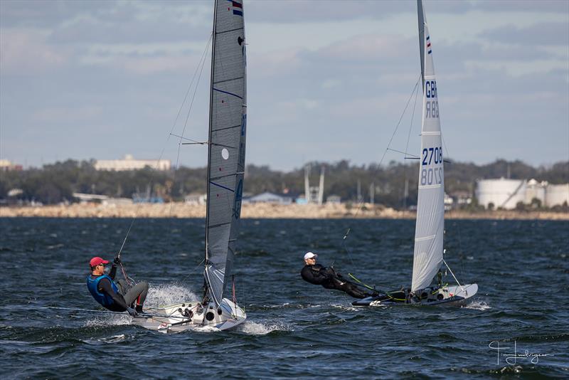 Contender Worlds at Pensacola photo copyright Tim Ludvigsen / timludvigsen.pic-time.com taken at Pensacola Yacht Club and featuring the Contender class