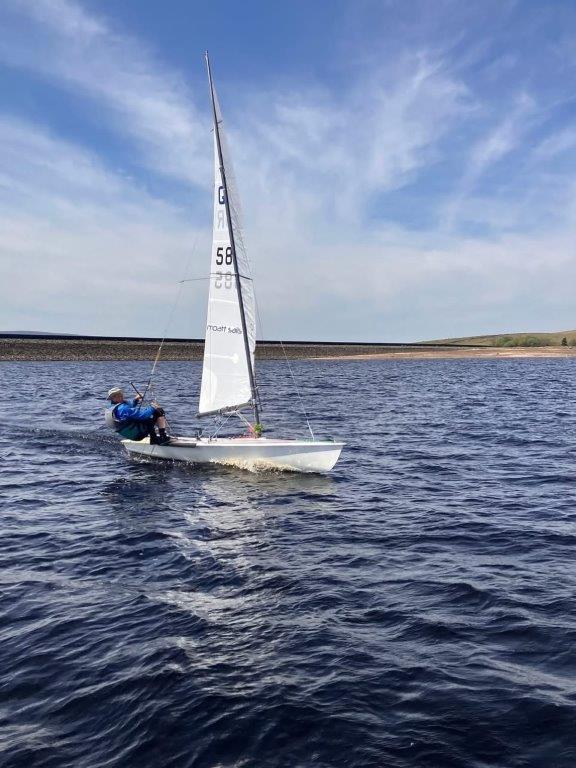 Yorkshire Dales Contender Open photo copyright YDSC Committee Boat taken at Yorkshire Dales Sailing Club and featuring the Contender class