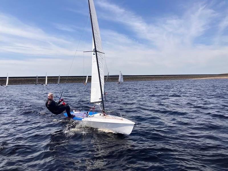 Yorkshire Dales Contender Open photo copyright YDSC Committee Boat taken at Yorkshire Dales Sailing Club and featuring the Contender class