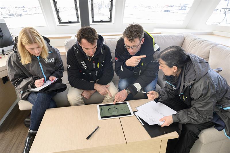 More than 100 customers guide Volvo Penta's electric driver interface concept development photo copyright Olivier Blanchet taken at  and featuring the Cruising Yacht class