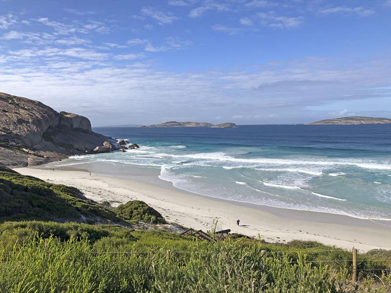West Beach, South of of Esperance WA photo copyright Jeanne Socrates taken at  and featuring the Cruising Yacht class