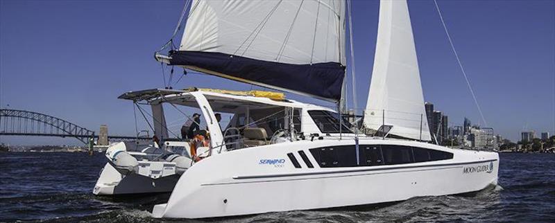 A sail charter vessel photo copyright Transport for NSW taken at  and featuring the Cruising Yacht class
