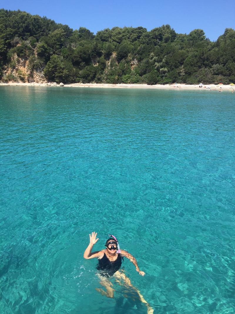 The beautiful crystal clear waters of Two Rock Bay photo copyright SV Red Roo taken at  and featuring the Cruising Yacht class