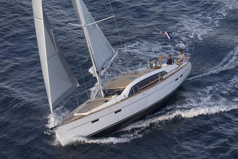 Wauquiez Pilot Saloon 48 photo copyright Ensign Yachts taken at  and featuring the Cruising Yacht class