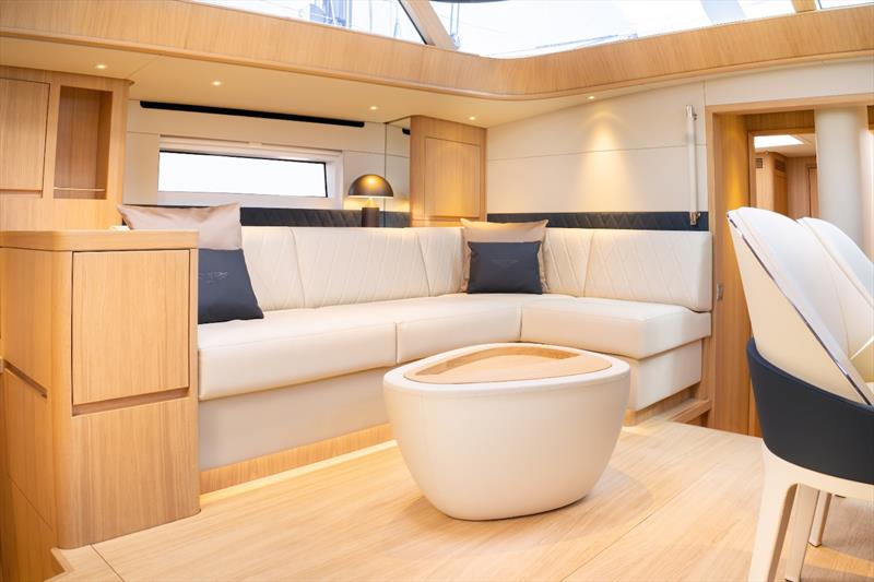 Contest 67CS - Saloon - photo © Windcraft Yachts