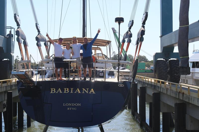 Babiana photo copyright Rivergate Marina & Shipyard taken at  and featuring the Cruising Yacht class