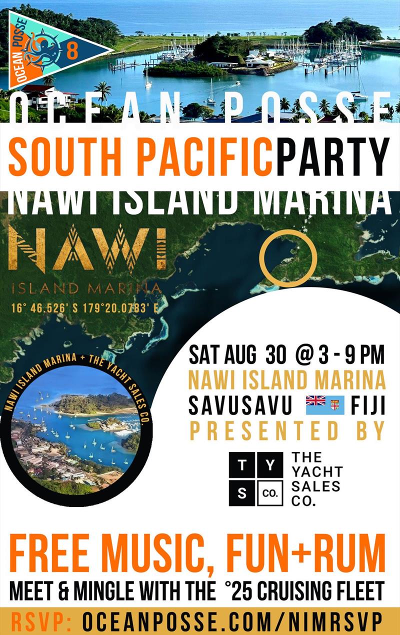 Ocean Posse Fiji Welcome Event photo copyright The Yacht Sales Co taken at  and featuring the Cruising Yacht class