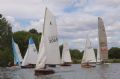 Racing during the Thames Sailing Club Vintage and Open Regatta © David Dixson