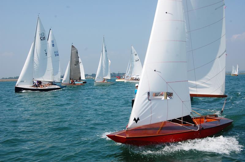 The fast handicap fleet at the Bosham Classic Dinghy Revival - photo © David Henshall Media