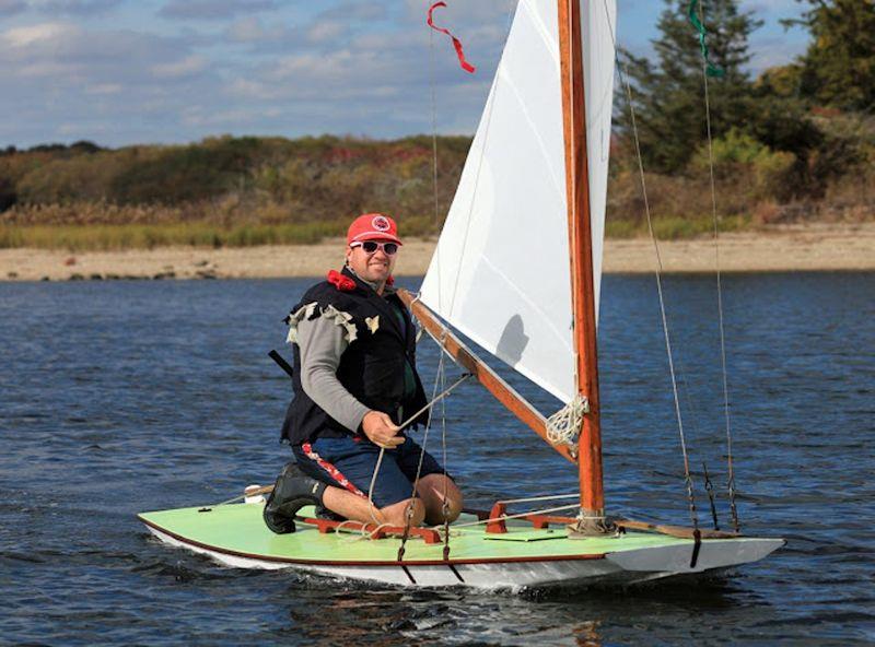 An early American 11ft skimmer, but the name was already the Moth photo copyright David Henshall taken at  and featuring the Classic & Vintage Dinghy class