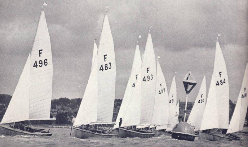 The Fairey Firefly at the Olympic Regatta, Torquay, in 1948 - photo © Dougal Henshall