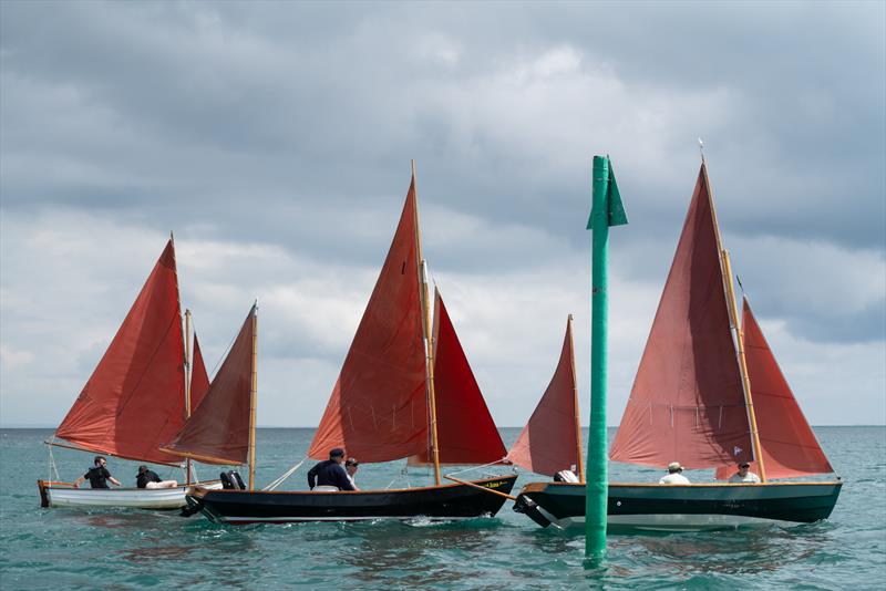 'Pugwash', 'Iona' and 'Soda' jockey for position - 167th Jersey Electricity Gorey Regatta - photo © Simon Ropert